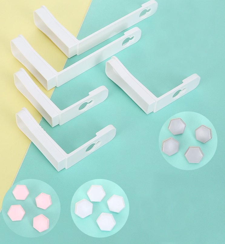 Non-Slip Bed Sheet Clips - Mattress Corner Fasteners (4 or 8 Pack)