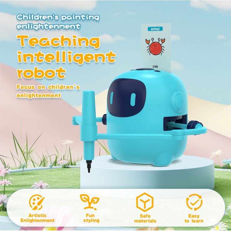 Intelligent Drawing Robot for Kids - Rechargeable Sketch Companion