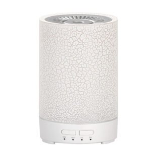 Crackle Glaze Aroma Diffuser & Humidifier - 150ml Ambient Light