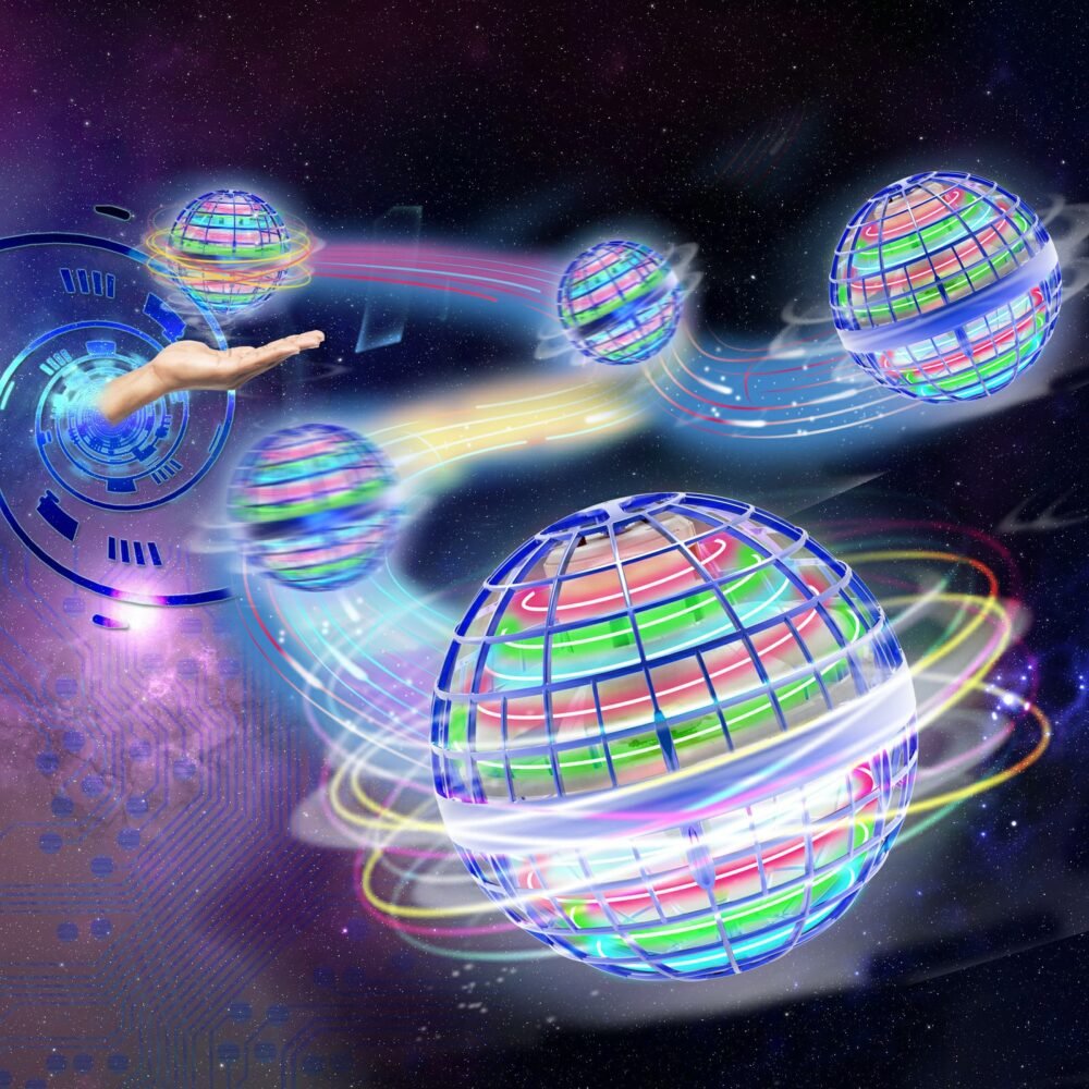 Gyro Magic Levitating Light-Up Ball - AKNB Global