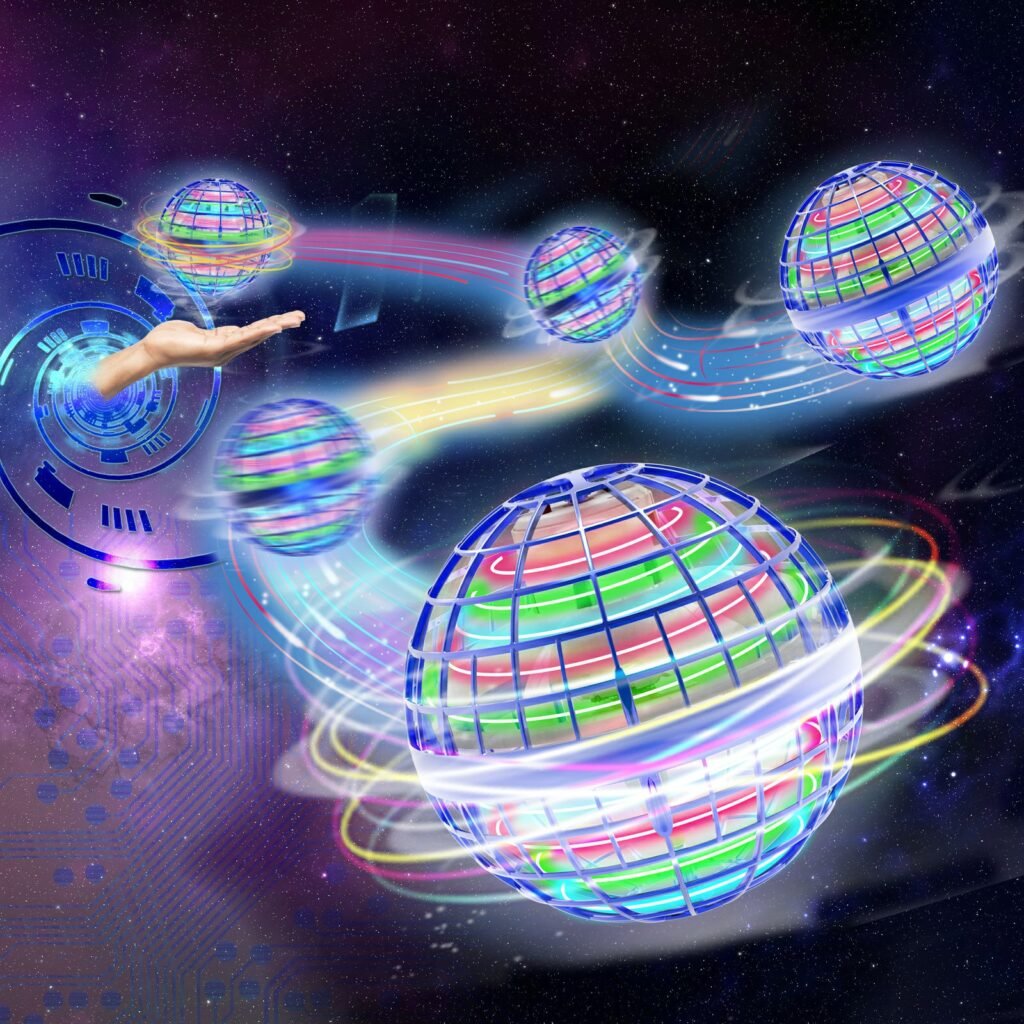 Gyro Magic Levitating Light-Up Ball - AKNB Global