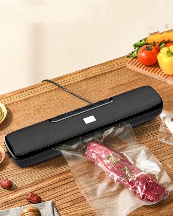 Household Vacuum Sealer – Automatic Food Preservation Machine for Kitchen