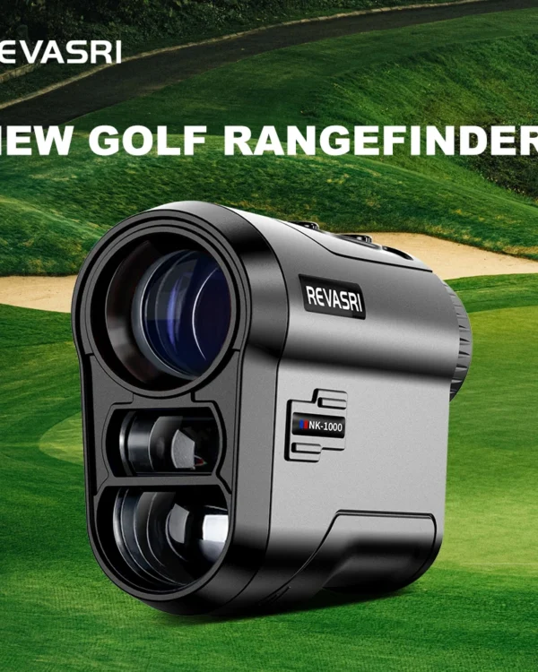 1000-Yard Golf Rangefinder with 6x Zoom and Slope Mode