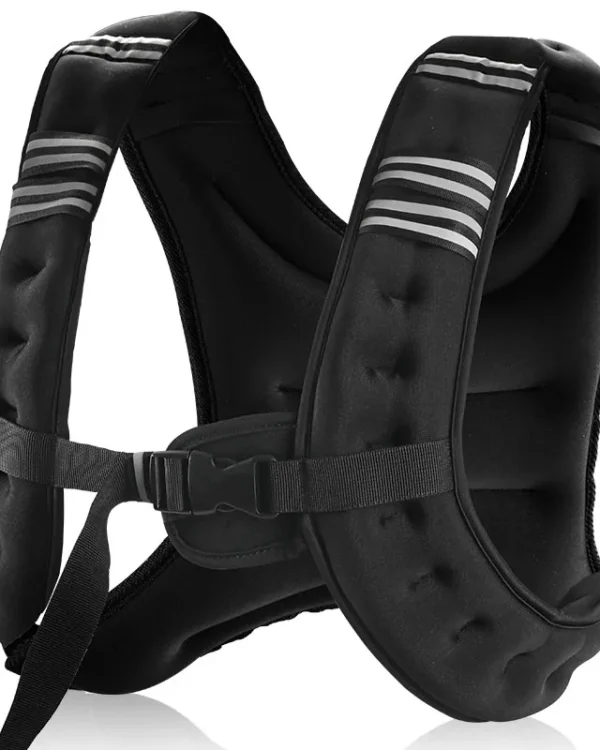 12 lb Weight Vest with Reflective Stripe for Workouts