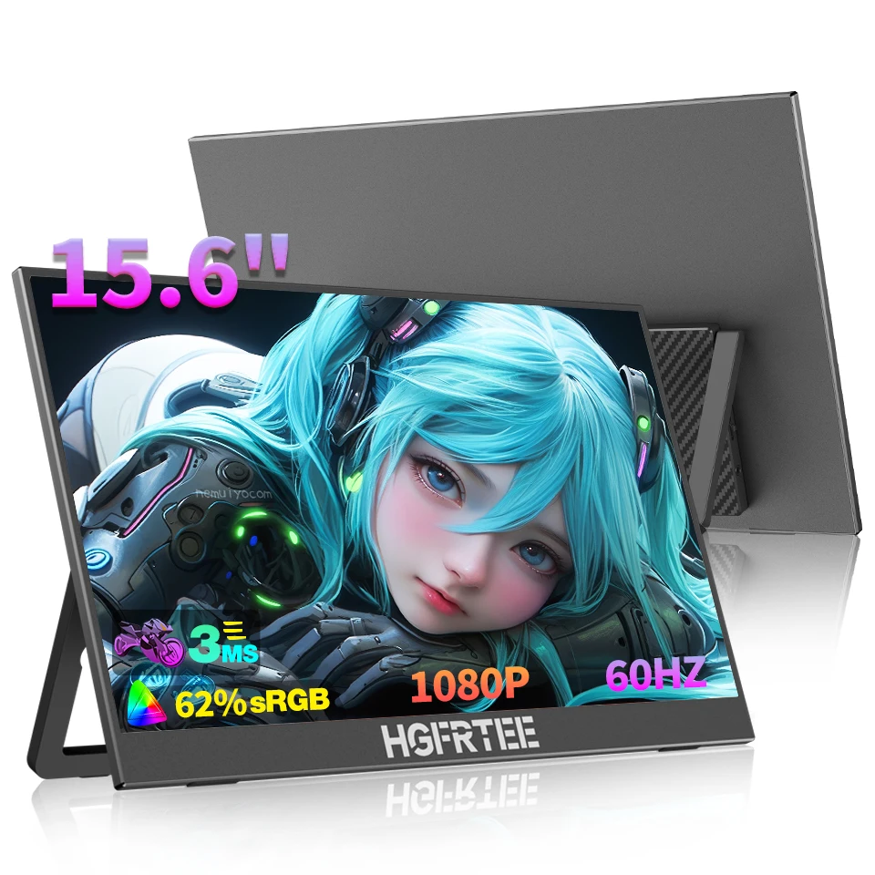 15.6 in Portable Monitor, FHD IPS Second Screen - photo 2