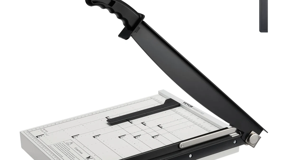 Guillotine Paper Cutter, 15 in or 18 in, Heavy-Duty
