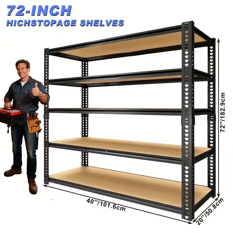 Heavy-Duty Garage Storage Rack, 72 in, 3050 lb Capacity