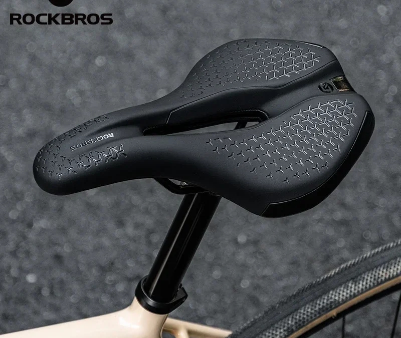 Hollow Breathable Bike Saddle, Shockproof Cycling Seat